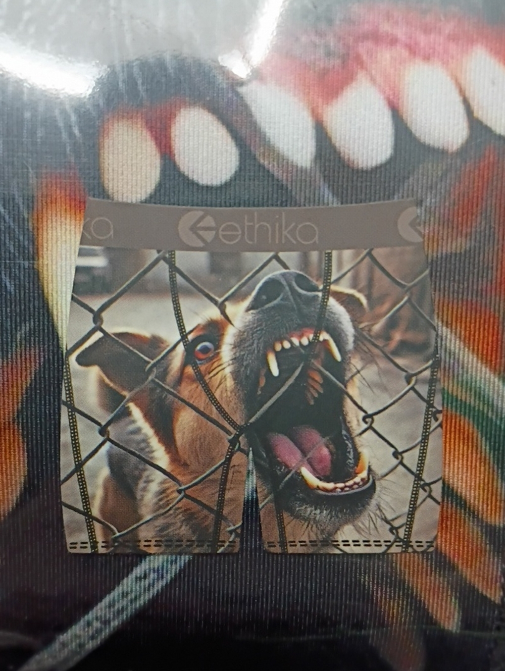 ethika The Mid,Boxer Brief NWT, Men's Size 3x, Dog Behind Fence Graphic